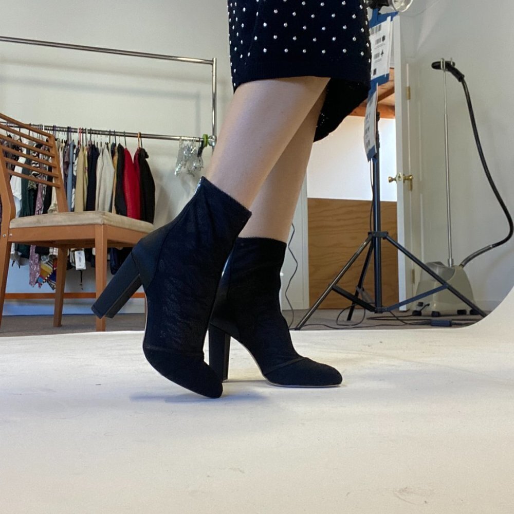 Jewel by Badgley Mischka Lace Boots - Picture 3 of 6